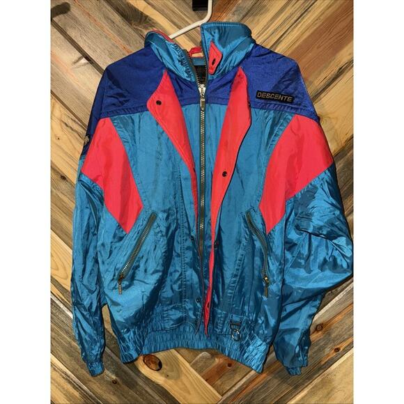 Vintage 1980's Descente Ski Jacket Men's Size Medium - Picture 1 of 5
